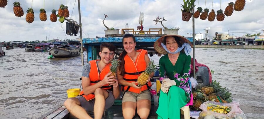 Cai Rang and Phong Dien Floating Market Explore Mekong Delta - Sunrise from Can Tho to the floating markets