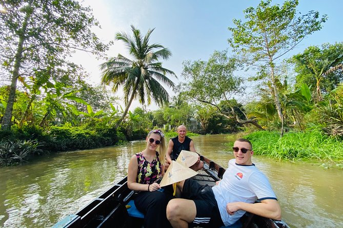 Cai Rang floating market, Cacao & hidden small canal - Making colorful rice noodles in Cai Rang