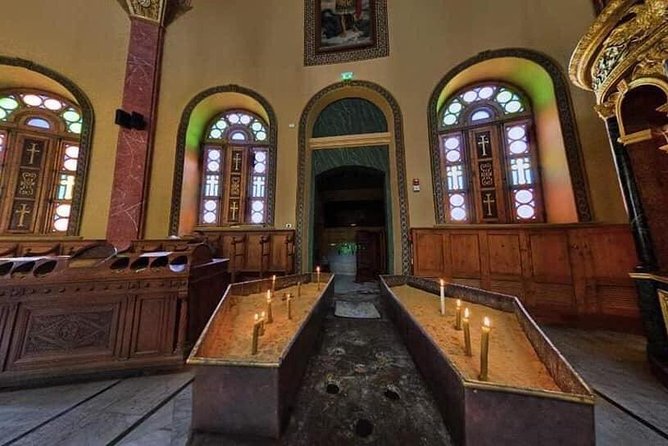 Cairo City Tour Egyptian Museum , Coptic Cairo and Bazaar - Coptic Cairo: churches beside Roman remains
