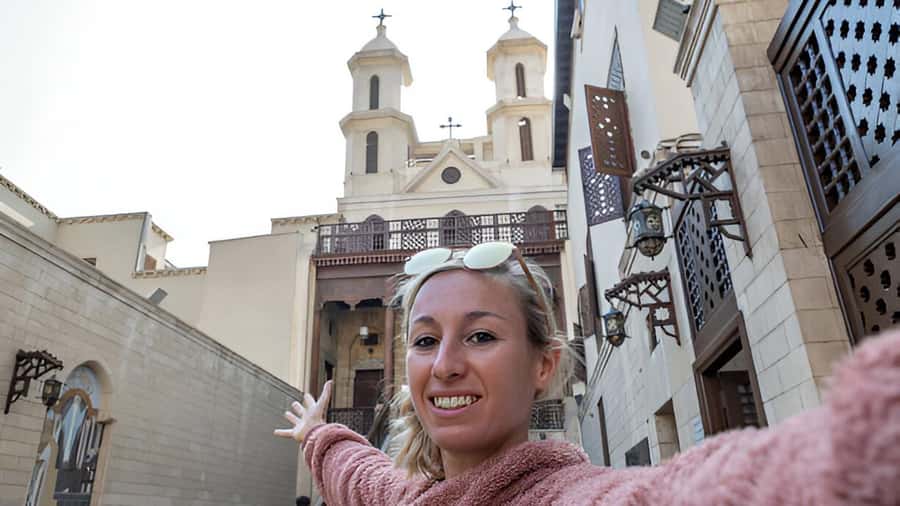 Cairo: Coptic Cairo, Ben Ezra Synagogue & Khan Khalili Tour. - St. Barbara Church and Abu Serga