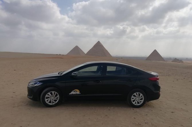 CAIRO LAYOVER EXCURSION TO GIZA PYRAMIDS SPHINX COPTIC CAIRO and BAZAAR - Meeting your guide at Cairo Airport