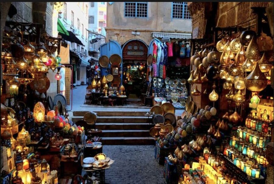 Cairo: Private Giza Pyramids, Egyptian Museum, & Bazaar Tour - Khan El Khalili after the monuments
