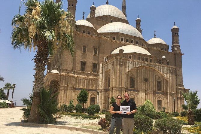 Cairo Sightseeing Highlights Tour Visiting Egyptian Museum Citadel with Mohamed Ali Mosque and khan khalili Bazaar - Cairo in one day: key points