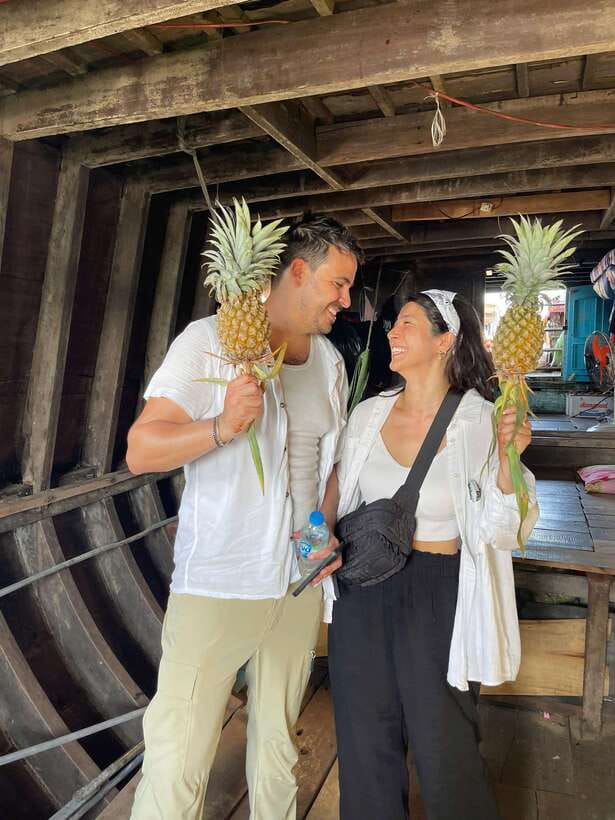 Can Tho: Authentic Floating Market, Wild Canal system, Cocoa - Rice noodles at Chín Của
