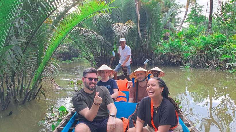 Can Tho: Authentic Mekong Delta – Real Local Life Tour. - Making bánh khọt with a local family