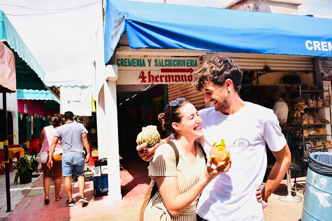 Cancun Private Foodies Market Tour and Street Food - Four dishes, drinks, and a changing menu