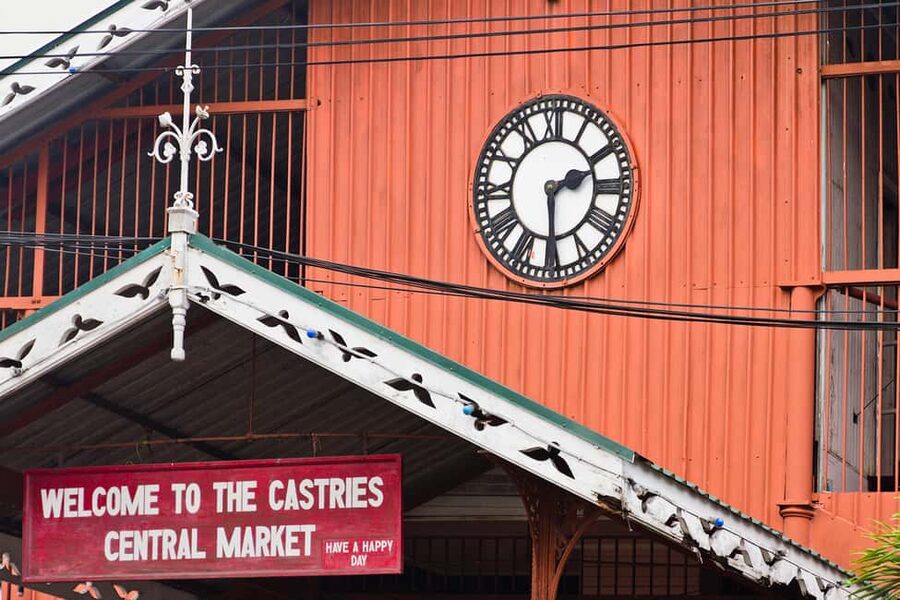 Castries: Guided City Architecture and Castries Market Tour - A Creole snack or lunch at your own pace