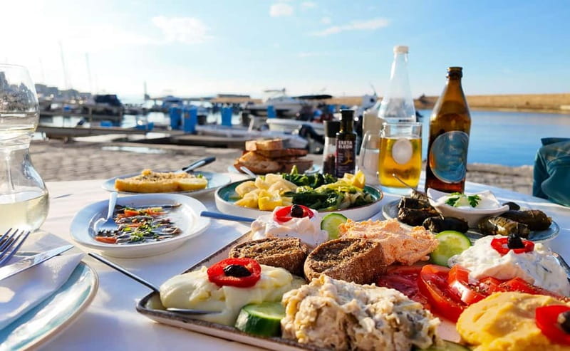 Chania: Morning Bites & Market Delights Food Tour - Greek coffee beside the Venetian harbor