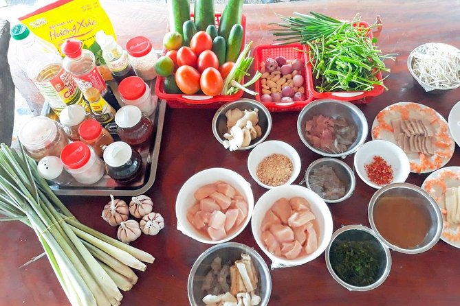 Chef Vu Cooking Class Plus Market Trip in Saigon Center (Pick up by Cyclo) - Lunch at 11:30, with egg coffee afterward