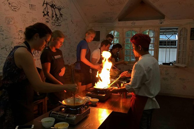 Chef Vu Cooking Class Plus Market Trip in Saigon Center (Pick up by Cyclo) - Choosing the menu before shopping