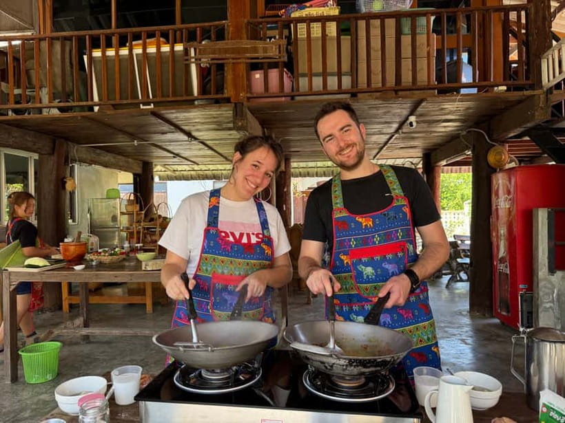 Chiang Mai : Cook in Farm, Market tour & Go by a Local Train - Timing, Pickup, and Cancellation