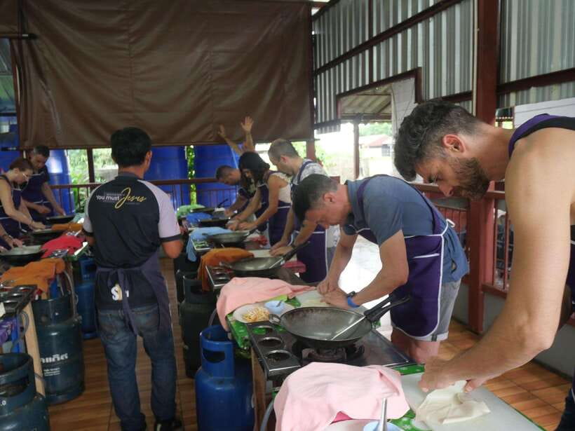 Chiang Mai: Half Day Cooking Class at Organic Farm - From Pad Thai to spring rolls