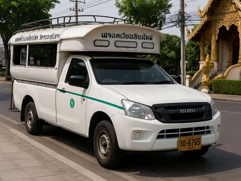 Chiang Mai: Sticky Waterfall by Local Truck with Market Stop - Swimming, snacks, and the ride back