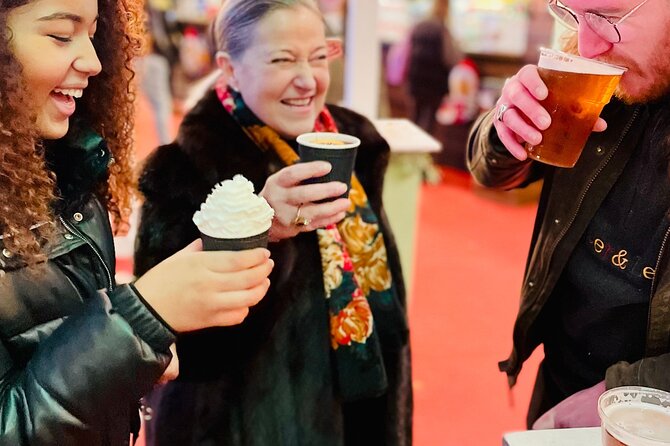 Christmas Lights and Markets Guided Walking Tour with Mulled Wine - Stories, folklore, and London Christmas customs