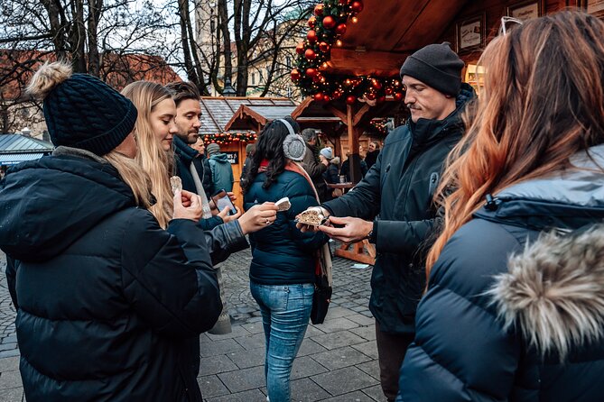 Christmas Markets Food Tour in Munich - The Residenz market has a different setting