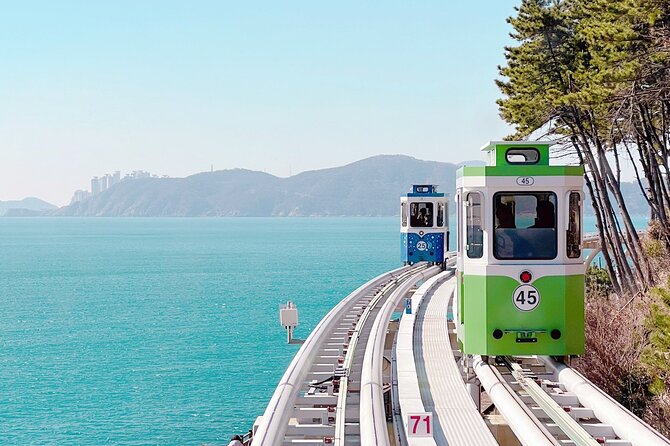 Colors of Busan: Sky Capsule, Jagalchi Market & Night Views - The Haeundae Sky Capsule from Mipo Station