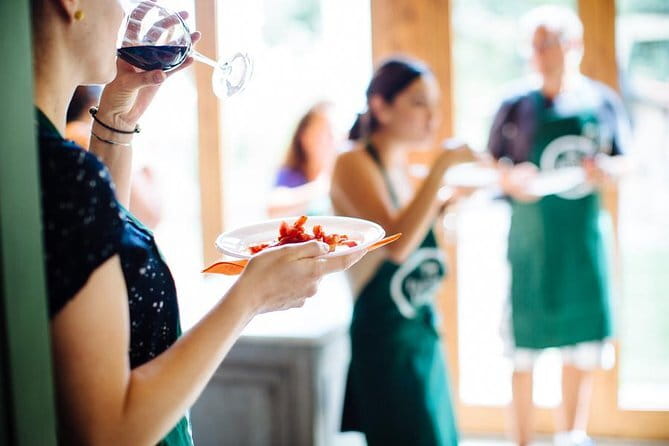 Cooking Class and Lunch at a Tuscan Farmhouse with Local Market Tour from Florence - Cooking Four Courses With Luca and Erika