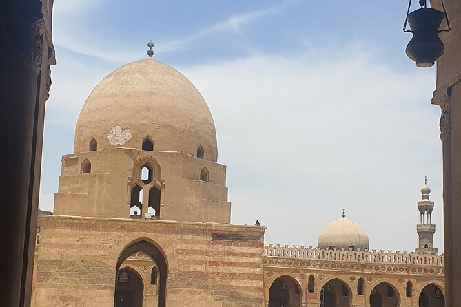 Coptic Cairo, Mosques , sailing on Nile and Bazaar Private Tour with Lunch - Ibn Tulun Mosque and the climb above Islamic Cairo