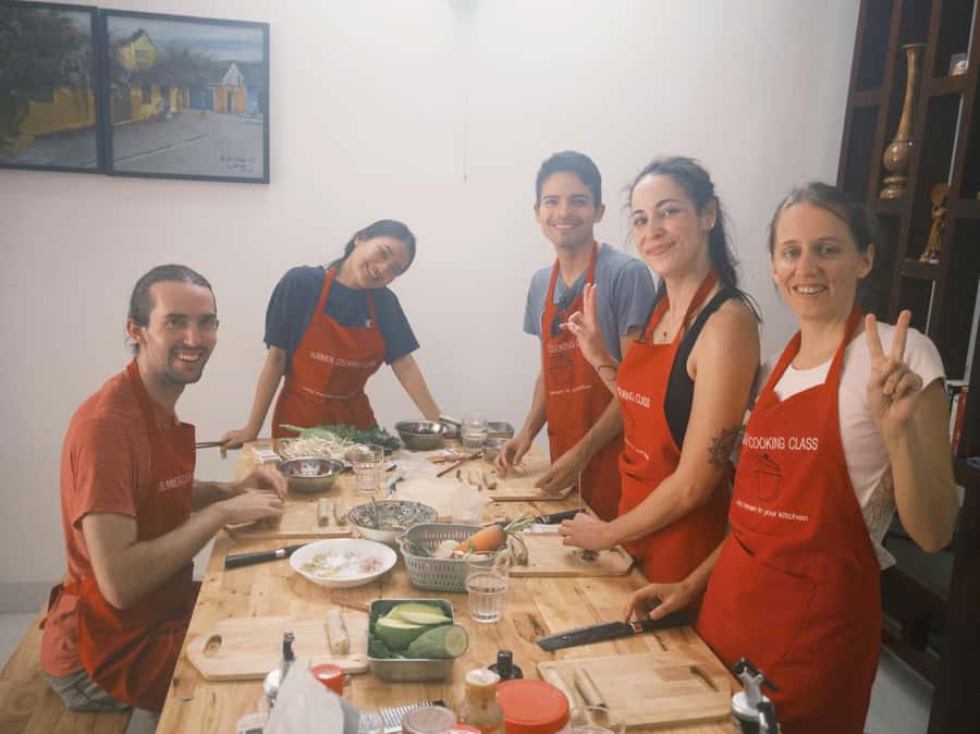 Da Nang: Making 5 Vietnamese dishes with Local Market Trip - A market visit that gives the class its character