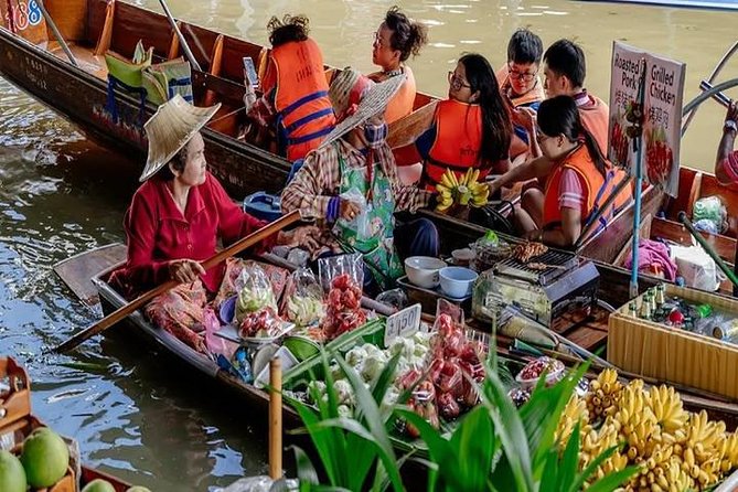 Damnoen Floating Market & Optional Erawan Water Waterfall Tour - Private transport makes the long route easier