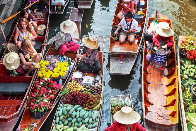 Damnoen Saduak Floating Market & Maeklong Railway Market Tour From Bangkok - Meeting at River City Bangkok at 9:00 am