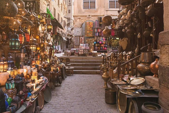 Day Tour Cairo Egyptian Museum Coptic Cairo and Khan El Khalili Bazaar from Giza - The Hanging Church Above Babylon Fortress