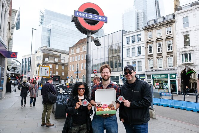 Delicious Doughnuts & Tea: Small-Group Borough Market Experience - Walking through Borough Market between bites