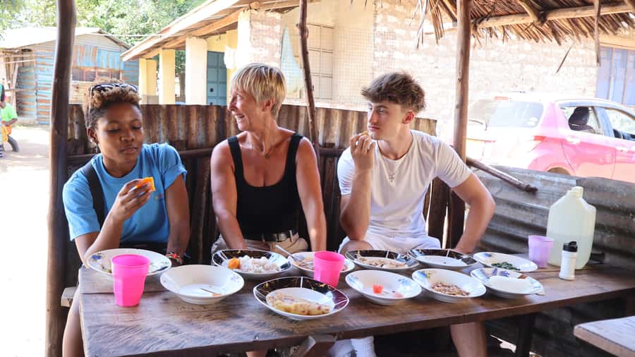Diani: Market and Street Food Walking Tour - A quick look at souvenirs and Swahili tailoring