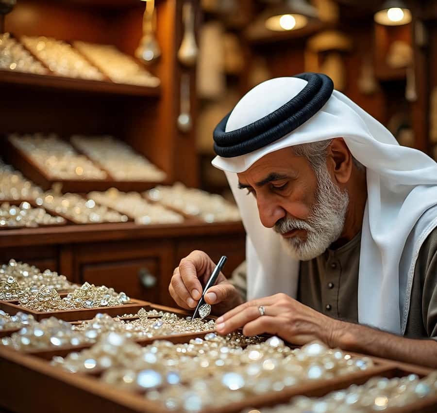 Dubai: Authentic Old Town, Souks, Tastings & Abra Boat Tour - Walking through Al Fahidi’s old houses