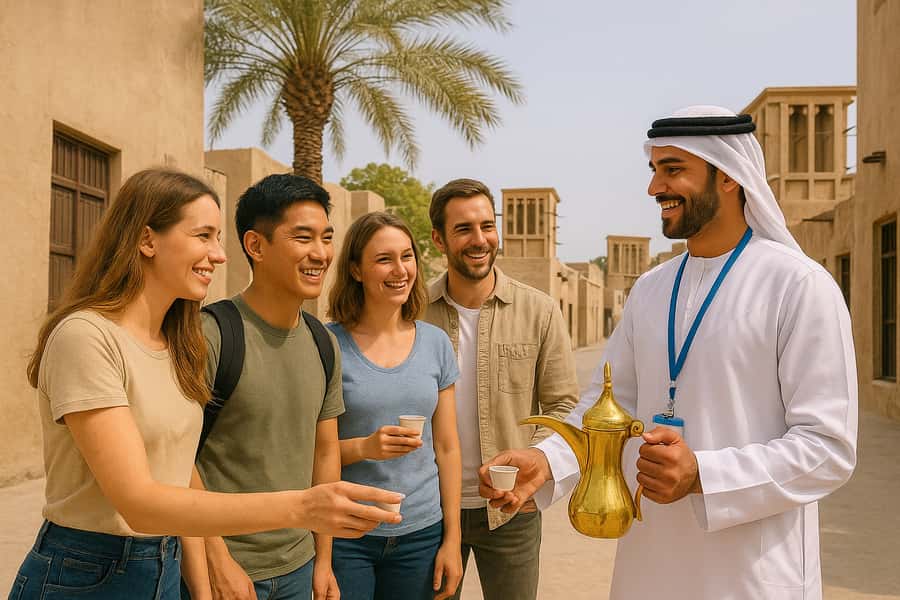 Dubai.Discover Old town,Markets,street food,Abra &Museums - Al Seef gives you a gentle start in Old Dubai