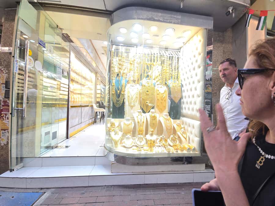 Dubai: Guided City Walking Tour to Spice and Gold Souk - Crossing Dubai Creek by abra