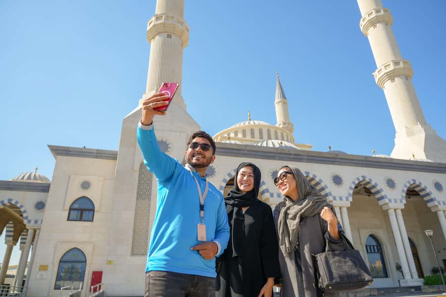 Dubai: Half-Day City Tour with Blue Mosque, Creek, and Souks - The Museum of the Future from the outside and ground floor