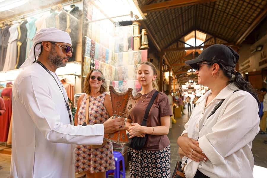 Dubai: Old Town, Street Food, Creek, Souks, & Emirati House - Gold Souk: a lively finish in Deira