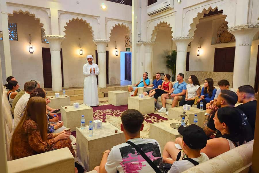 Dubai: Premium Old Town, Street Food, Souks & Boat Ride Tour - Al Seef sets the tone beside the Creek