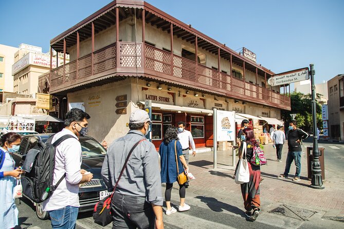 Dubai Souks, Food & Culture Walking Tour - Textile souk snacks add another layer