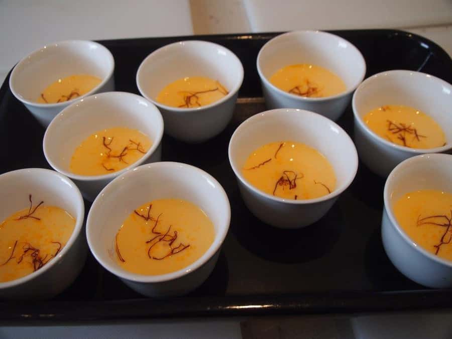 Edgy 8 Dish Private, Fusion Cooking Class, Menu Plan, Market - The spice trader and tomato salt