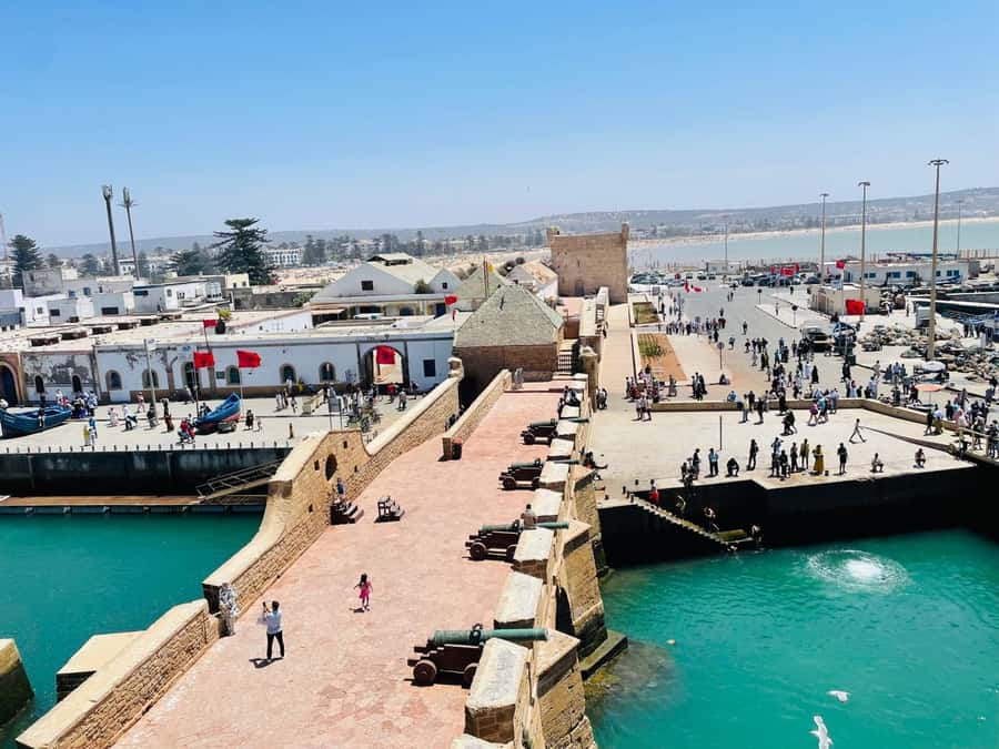 Essaouira: Sqala du Port, Citadel, Fish Market & Medina Tour - Sqala du Port: cannons, walls, and Atlantic air