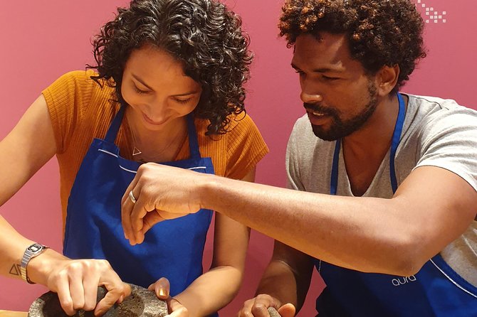 Essence of Mexico: Authentic Mexican Cooking Class & Market Tour - Mezcal, beer, and wine make lunch feel complete