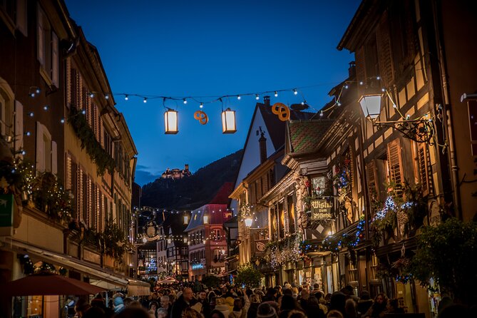 Excursion to Colmar and Ribeauvillé to the Christmas market - Two hours in the medieval market