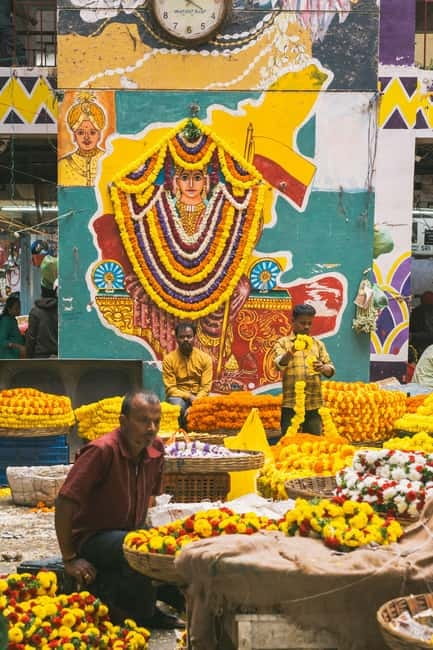 Experience Bangalore - Evening City Walk Tour & Market Visit - Hindu mythology brings the temples into focus