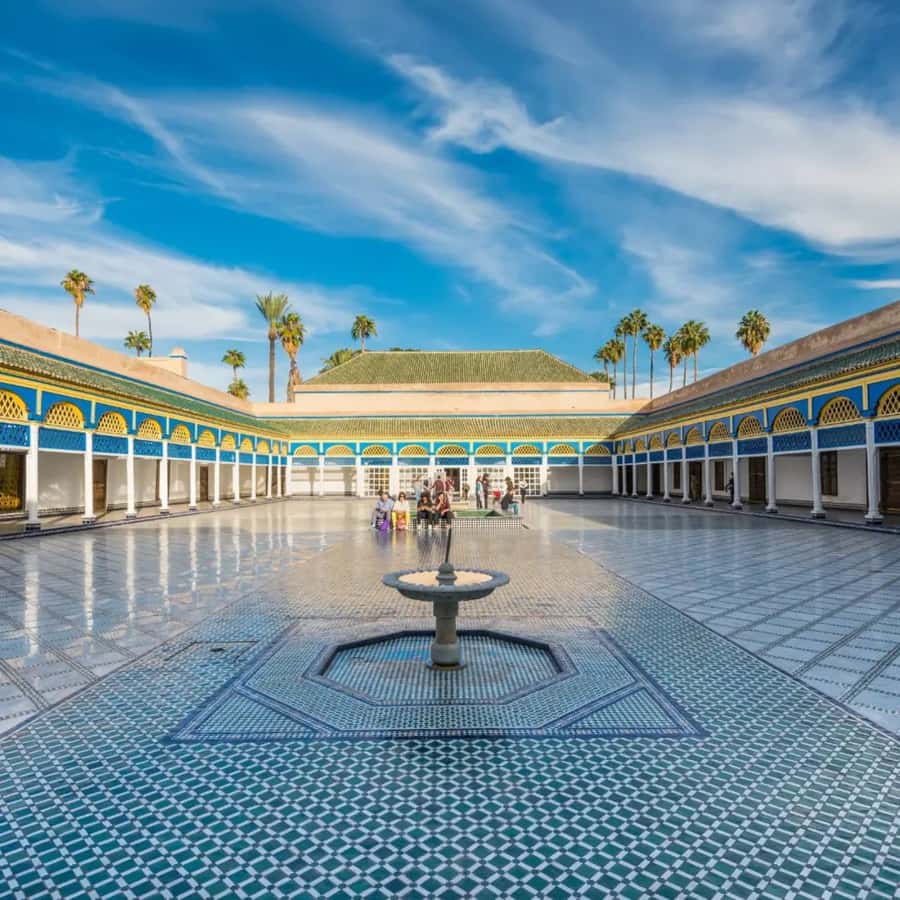 Explore Marrakech: Majorelle, YSL, Monuments & Markets - Bahia Palace and the art of Moroccan interiors