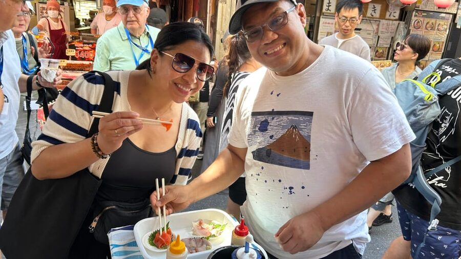 【Family pack】Tokyo: Tsukiji fish market food tour - Tamagoyaki adds a sweet change