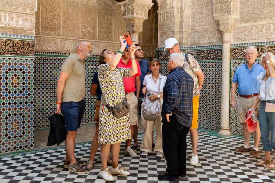 Fes: Attarine Madrasa, Museum, Tannery, Souk and Medina Tour - Starting at Bab Bou Jeloud, Fes’s famous Blue Gate