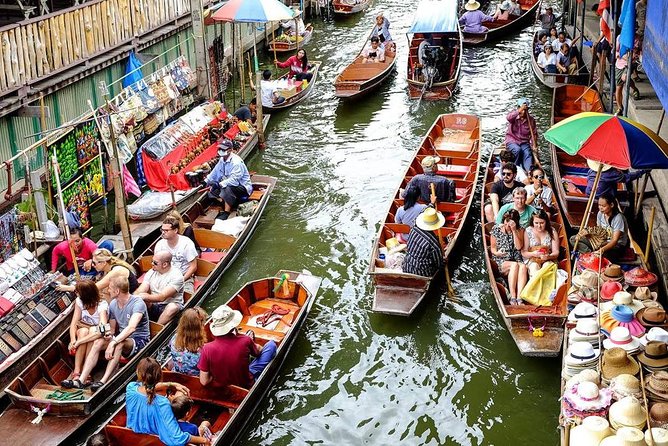 Floating Market & Railway Market Bangkok - The schedule, from 6:30 am to early afternoon