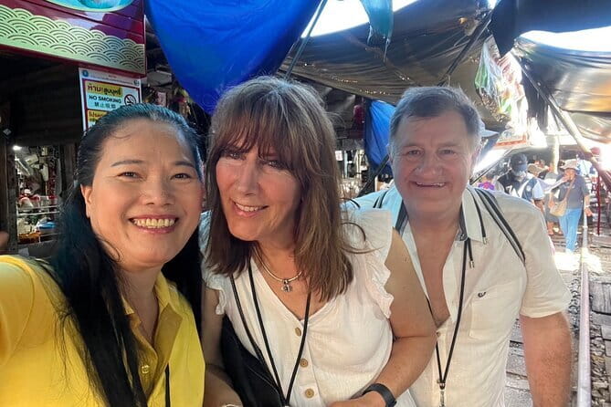 Floating Market & Railway Market Private Tour - Riding the train into Mae Klong Market