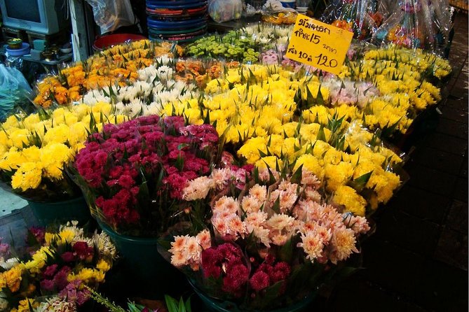 Floating Market - Train Market - Flower Market and China Town - Chinatown: food, gold, and shop houses