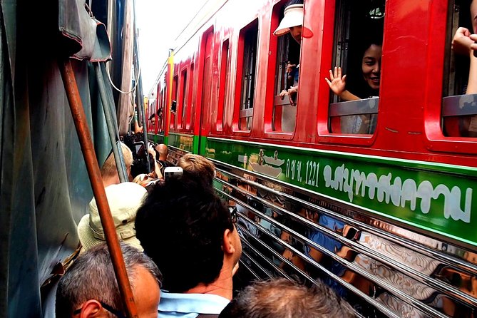 Floating & Railway Market and Coconut Farm Tour [Optional Luxury] - Small group, private car, or luxury van
