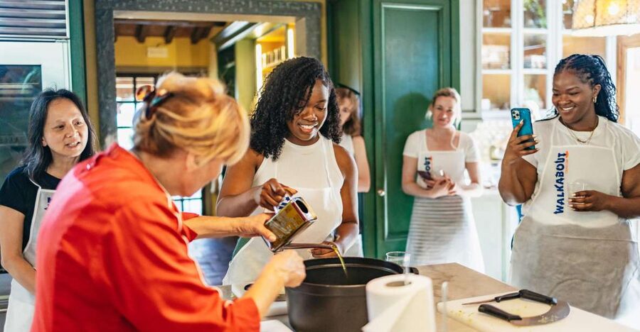 Florence: Cooking Class at a Tuscan Farm & Local Market Tour - Making a Tuscan meal by hand