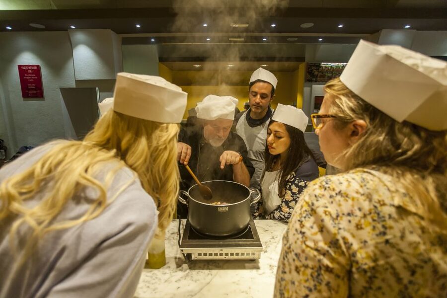 Florence: Market to Table Cooking Lesson - The meal is part of the lesson