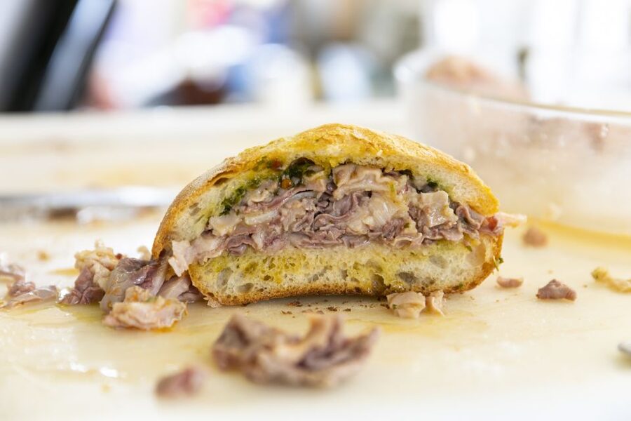Florence: Sant’Ambrogio Market Food Tour of 10+ Local Dishes - Trying lampredotto, Florence’s famous street food